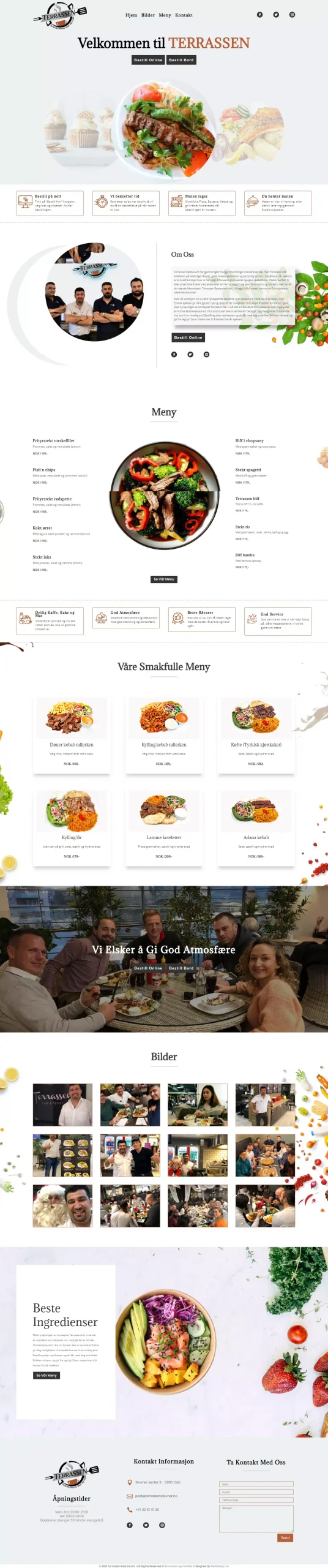 Terrassen Stovner – forside